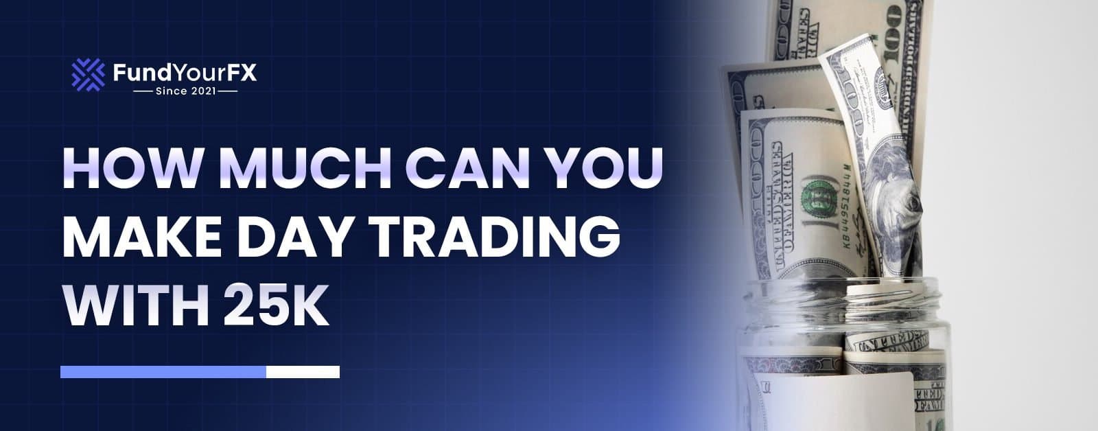 How Much Can You Make Day Trading With $25000?