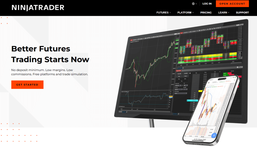 NinjaTrader: Specialized for Futures and Forex Markets