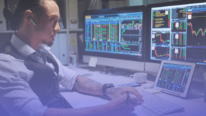 proprietary trading trader reviewing trades