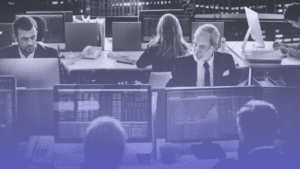 Stock Traders Trading Indices